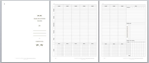Thumbnail of Attendance and Grade Tracker for Homeschooled Students